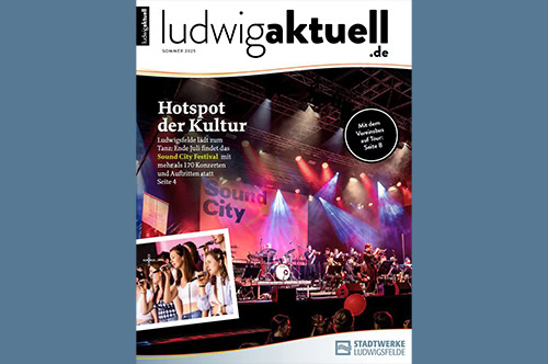 Titel Kundenzeitschrift Sommer 2025 SoundCity