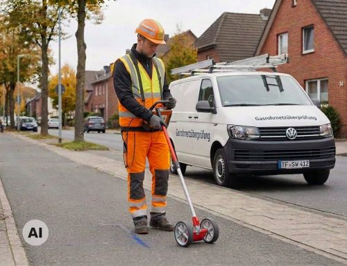 Gasrohrnetzüberprüfung